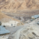 Ryan 1964 - A view of the borate mining camp at Ryan in Death Valley. There are a number of mines near this camp that were all worked extensively for colemanite before borax was discovered in the Kramer district closer to Los Angeles. Courtesy R. Currier.
