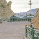 Ryan 1964 - A view of the borate mining camp at Ryan, California. Though none of the mines have been in operation for years, US Borax keeps a watchman on site to keep the tourists out. Courtesy R. Currier.