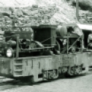 6 ton Plymouth locomotive, friction drive of Baby Gauge Railroad - Courtesy National Park Service, Death Valley National Park