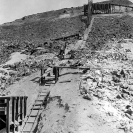 Grand View Mine, laying track from Ryan 1915 - Courtesy National Park Service, Death Valley National Park