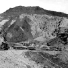 The narrow gauge Death Valley Railroad, company camp at Ryan, California - Courtesy National Park Service, Death Valley National Park