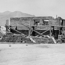 Death Valley Junction - Zabriskie house under construction, Courtesy National Park Service, Death Valley National Park