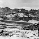 Ryan area snow storm 1950 to 1952 - Courtesy National Park Service, Death Valley National Park