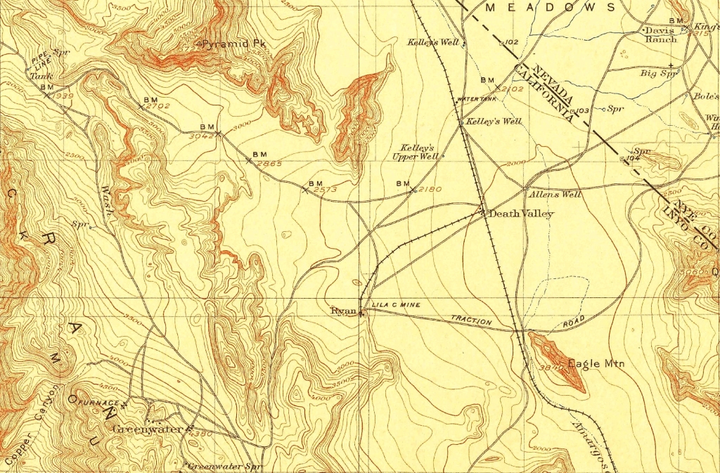 1910 Lila C Mine & Ryan w/ T&TRR Spur Line
